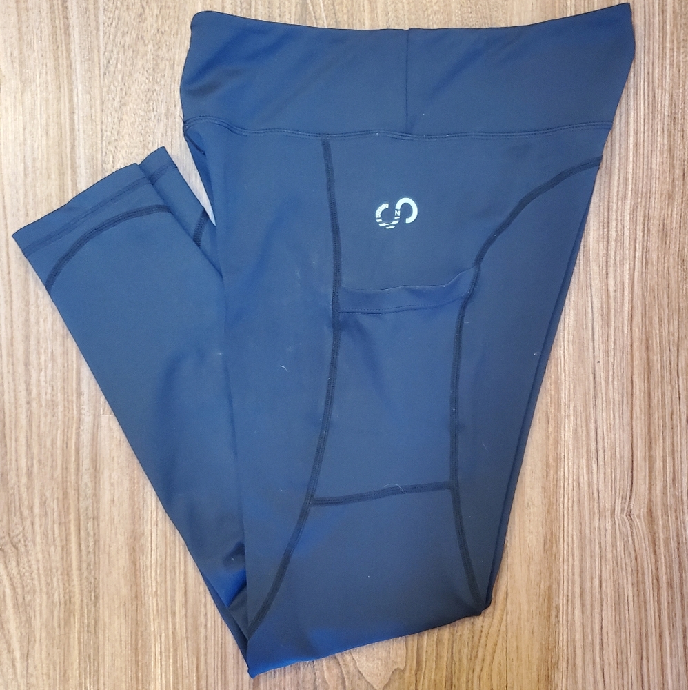 Black Pocket Leggings